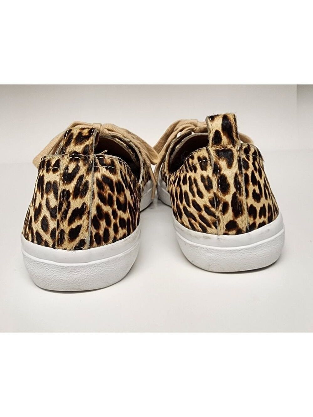 Lucky Brand Dansbey Cheetah Print Casual Sneakers Shoes Color Brown Size US 7.5M - Picture 9 of 15